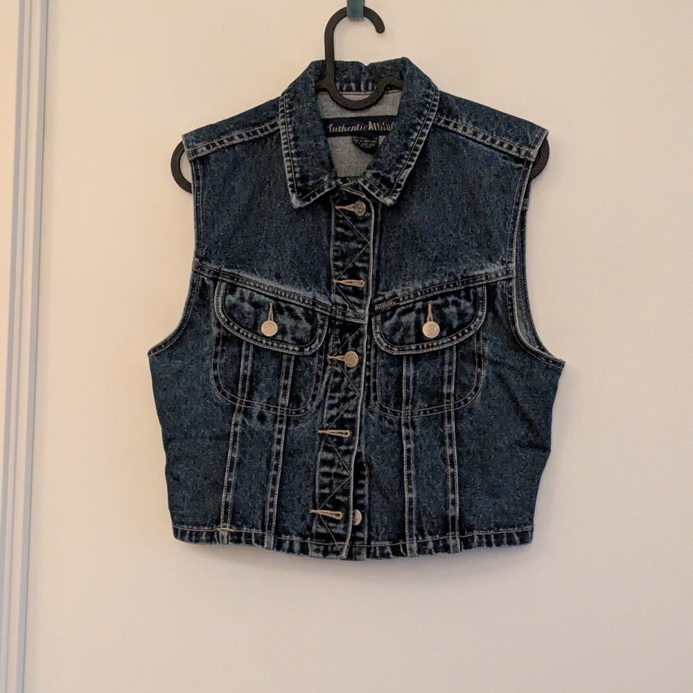 Vintage Denim Vest